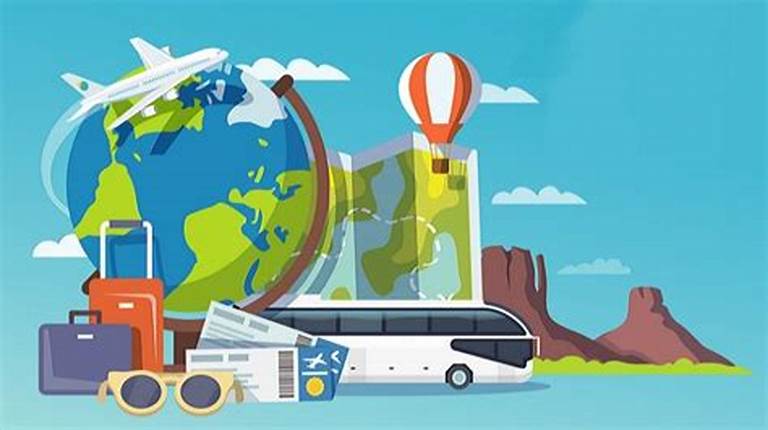 ilustrasi gambar transportasi umum